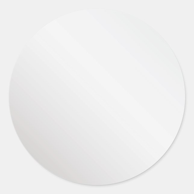 Pegatina Redonda Plateado (Anverso)