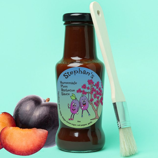 Pegatina Redonda Plum Pals Funny Personalizado Preserve Curva y más (Subido por el creador)