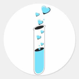 Pegatina Redonda poción de amor