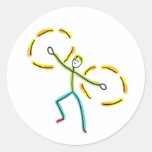 Poi Spinning Stickman