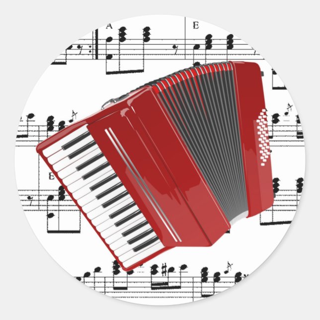 Pegatina Redonda Polka (Anverso)