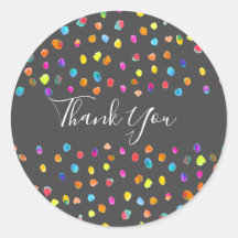 Polka dot boho lindo arte pop Gracias