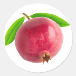 Pegatina Redonda Pomegranato