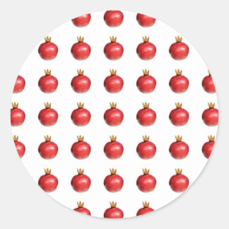 Pegatina Redonda Pomegranato