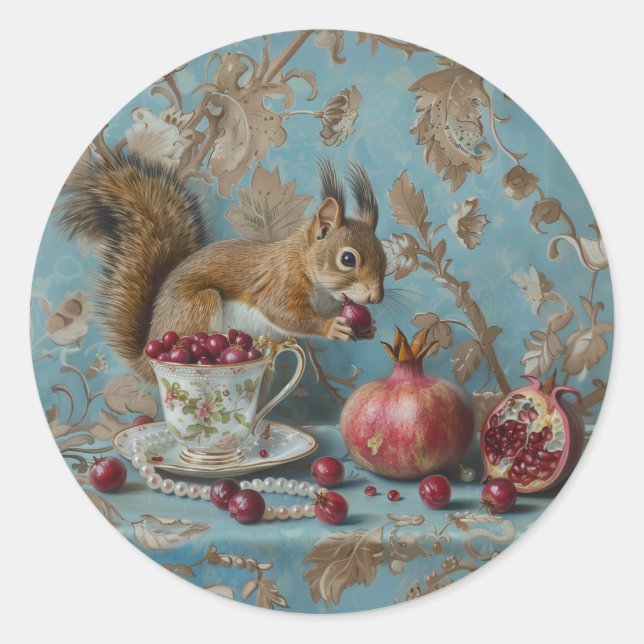 Pegatina Redonda Pomegranato - Pegatinas redondos para el arte de l (Anverso)