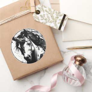 Pegatina Redonda Ponía espiritual 2