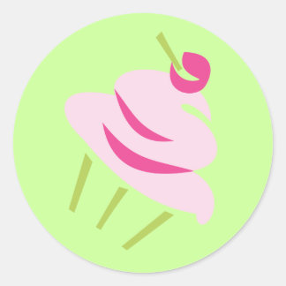 Pegatina Redonda PoP-aRt CuPcaKe tWo