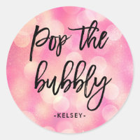 Pop the Bubbly | Pantalón rosa Aspecto Bridal Show
