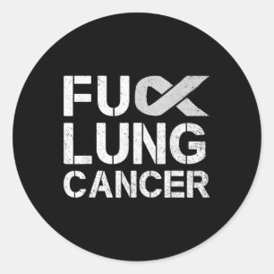 Pegatina Redonda Por el mes de sensibilización sobre el cáncer de p