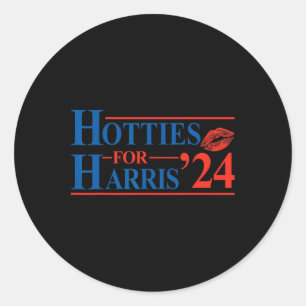 Pegatina Redonda Por Harris Shirt Kamala Harris Para Presidente 202
