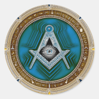 Pegatina Redonda Portal