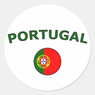 Pegatina Redonda Portugal