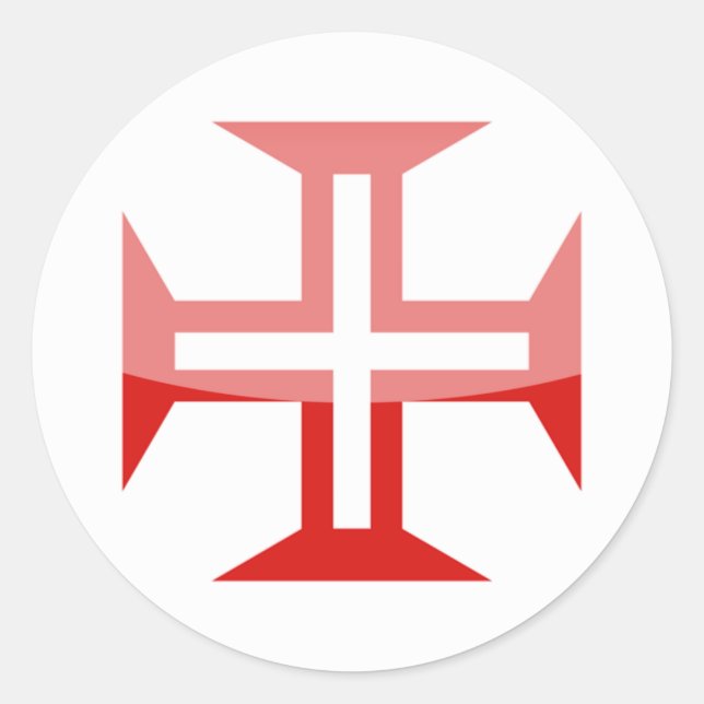 Pegatina Redonda portugal (Anverso)