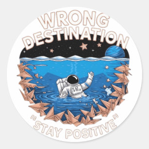 Pegatina Redonda positivo