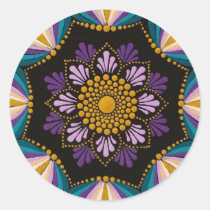 Pegatina Redonda Poster