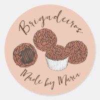 Postre de trufas de chocolate brasileño Brigadeiro