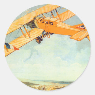 Pegatina Redonda Praha ~ Franco Roumanie