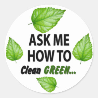 Pegatina Redonda Pregúntame cómo