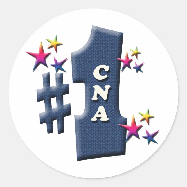 Pegatina Redonda Premio CNA (Anverso)