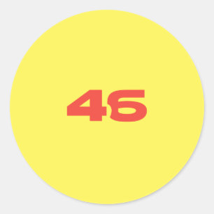 Pegatina Redonda Premium &