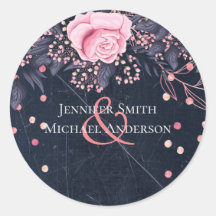 PRESUPUESTO Rosa Navy Rosegold Boda Floral