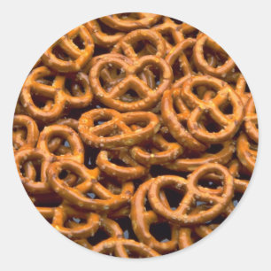 Pegatina Redonda Pretzels