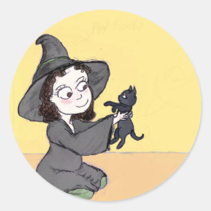 Pegatina Redonda Primera postal Poster de Familure-Tails&Tots