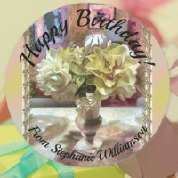 Primeras flores de primavera Cumpleaños PCM1