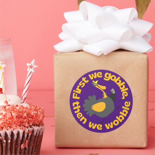 PEGATINA REDONDA PRIMERO BORRAMOS, LUEGO OBSERVAMOS DIVERSIONES (Fiesta)