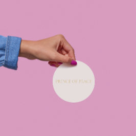 Pegatina Redonda Prince of Peace Sticker #2