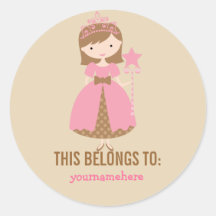 Princesa bonito QUE PERTENECE A Pegatinas
