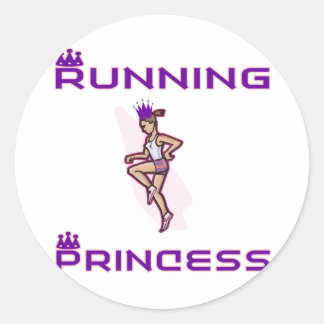Pegatina Redonda PrincesaChickRunner