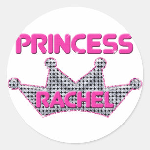 Pegatina Redonda Princess Rachel