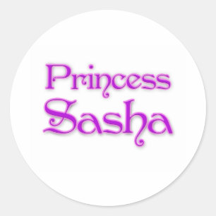 Pegatina Redonda Princess Sasha