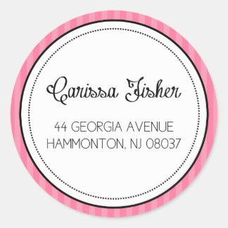 Pegatina Redonda privado