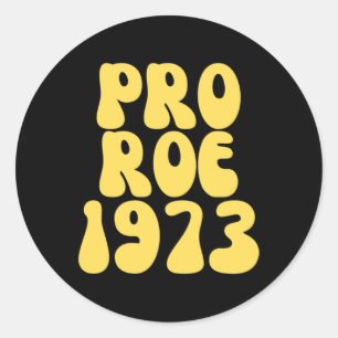 Pegatina Redonda pro roe 8
