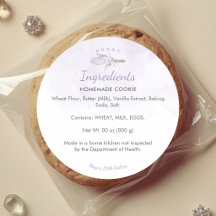 Producto de ingrediente de batidor morado elegante