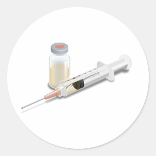 Pegatina Redonda Producto del personalizar