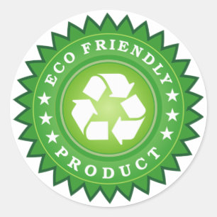 PEGATINA REDONDA PRODUCTO ECOLÓGICO