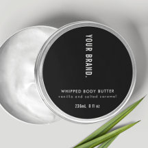 Producto moderno Minimalista simple de jabón negro