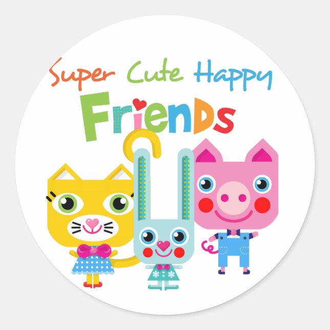 Pegatina Redonda Producto personalizar (Anverso)