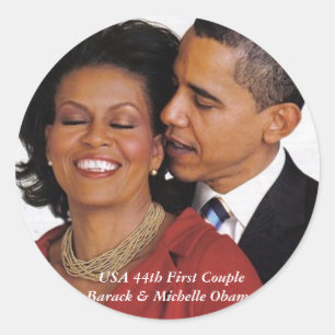 Pegatina Redonda Productos conmemorativos presidenciales