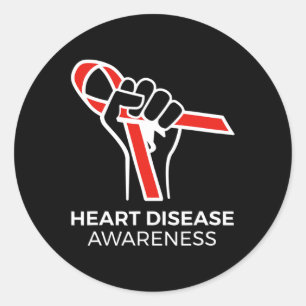 Pegatina Redonda Productos De Cinta & Regalos Para Enfermedades