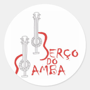 Pegatina Redonda Produtos Berço do Samba