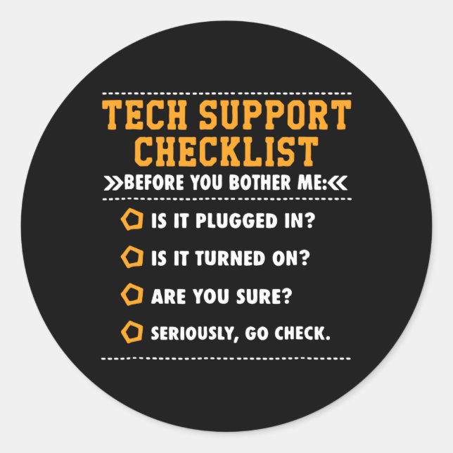 Pegatina Redonda programador (Anverso)