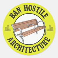 Prohibir la arquitectura hostil - contra las perso