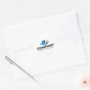 Pegatina Redonda Promoción personalizada de la empresa