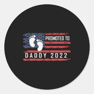 Pegatina Redonda Promocionado A Daddy 2022