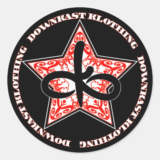 Pegatina Redonda Promover (Anverso)