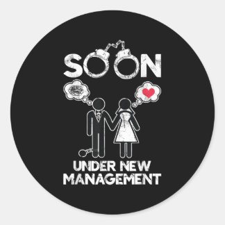 Pegatina Redonda Pronto, bajo el nuevo bachiller en administración 